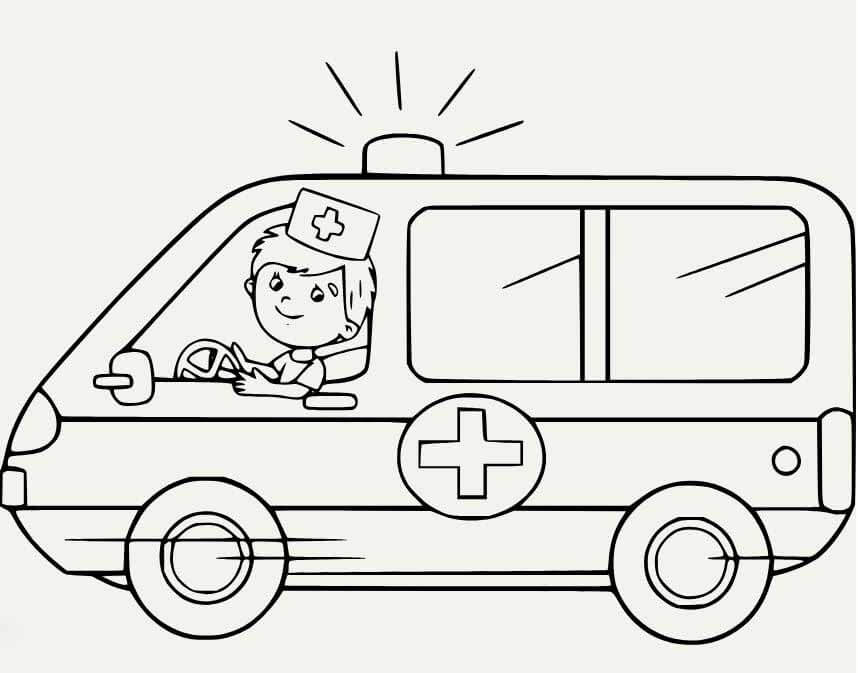 Coloring with ambulance