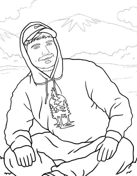 Unleash your creativity with mr beast coloring pages