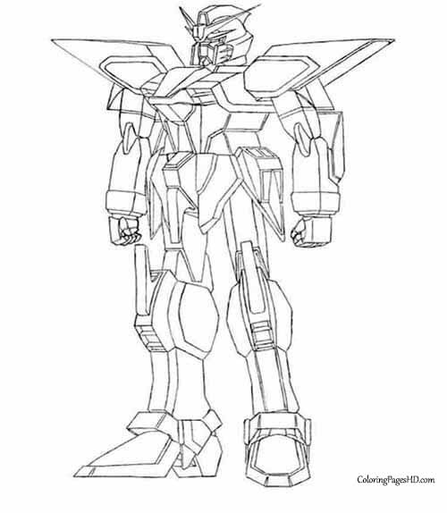 Voltron Coloring Pages for Robot Fans