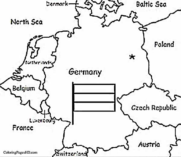 Stunning germany flag coloring pages for kids