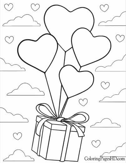 Free printable heart coloring pages for valentine’s day fun