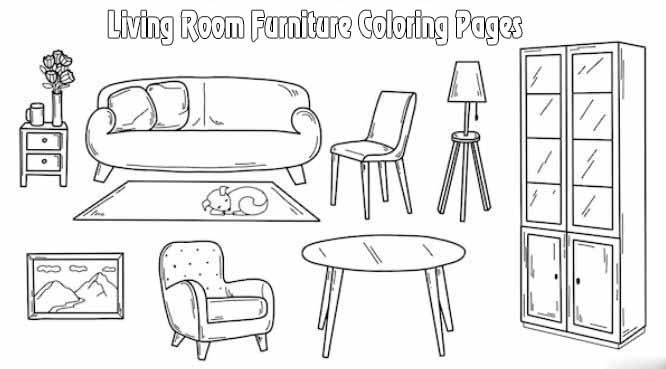 drawing and coloring household items