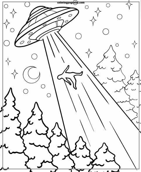 99+ Alien Coloring Pages for Endless Creative Fun