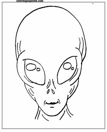 Create your own alien world with exciting coloring pages