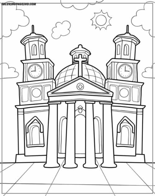 Holy Hues: Color Your Own Cathedral