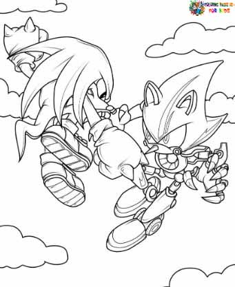 Creative Fun Awaits with Our Sonic Coloring Collection