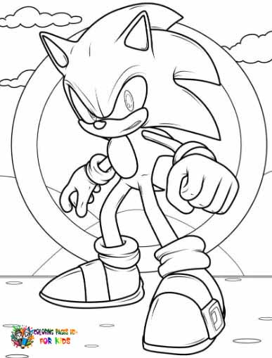 Sonic Coloring Pages for Everyone