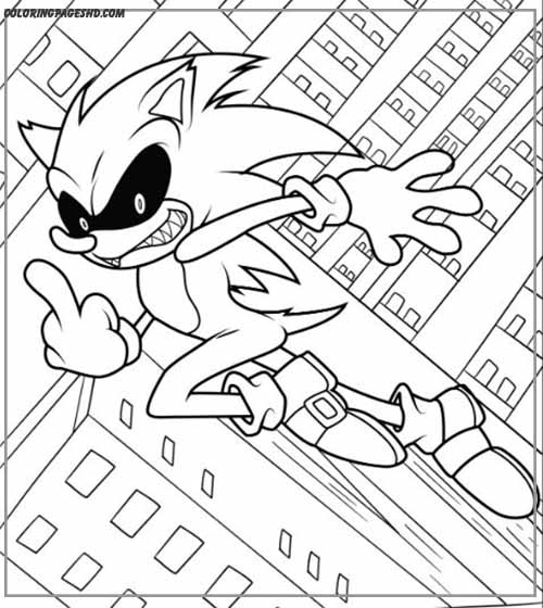 sinister beauty: shin sonic coloring pages at their best