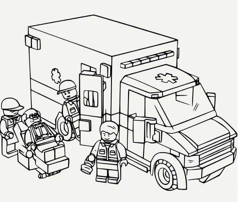 [Dowload] 100+ Beautiful Ambulance coloring pages for kids