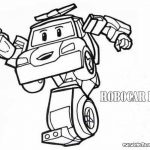 Robocar Poli Coloring Pages for Young Heroes