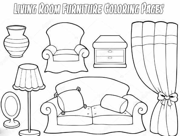 Household items Coloring Pages