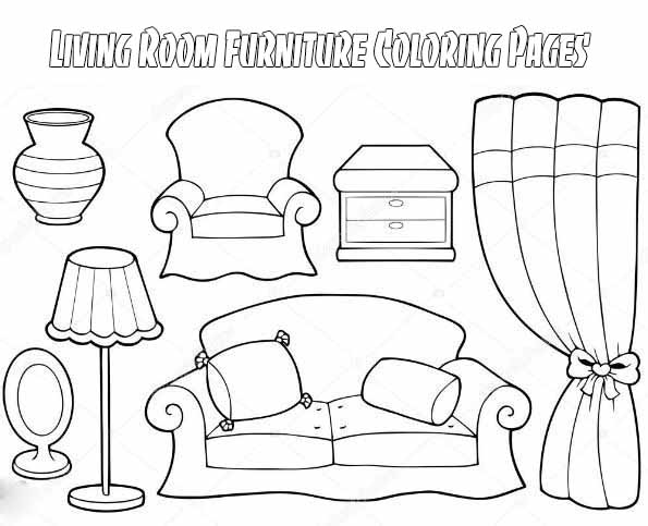 111+ Household items coloring pages for kids