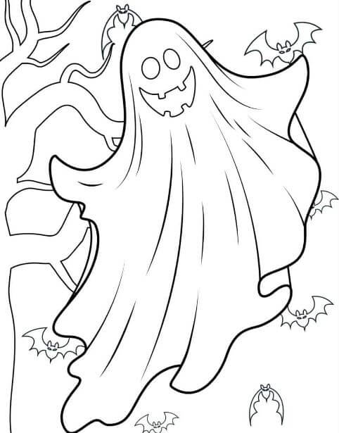 101+ Tranh tô màu con ma quỷ kinh dị mùa Halloween 67 Con ma quỷ rùng rợn nhưng vẫn ngộ nghĩnh