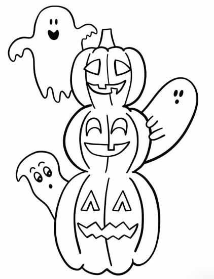 101+ Tranh tô màu con ma quỷ kinh dị mùa Halloween 59 Tô màu con ma Halloween – Sẵn sàng đón lễ hội